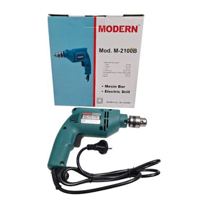 MODERN M-2100B Mesin Bor Tangan Drill 1 Way Kabel Set