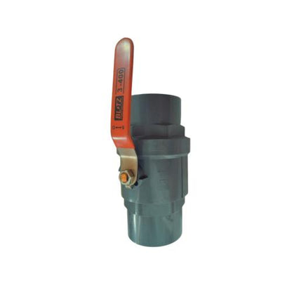 3 IN / BLITZ Stop Kran Polos Ball Valve Engkol Plastik PVC