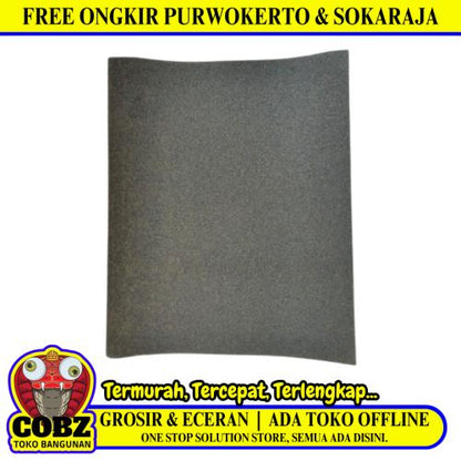GRIT 100 / SIKENS Amplas Kertas Lembaran Halus Kasar Lembar