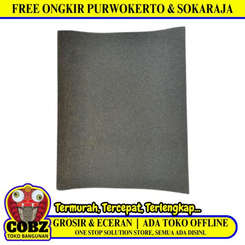 GRIT 100 / SIKENS Amplas Kertas Lembaran Halus Kasar Lembar