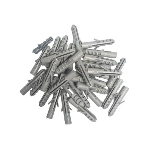 S 6 / POLYSTAR Angkur Dinding Dudukan Baut Sekrup Tembok PVC Ecer Dus