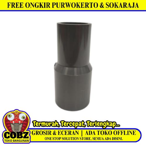 1 IN x 3/4 IN / RUCIKA AW Reducer Verlop Sok Flock Fitting Pipa PVC