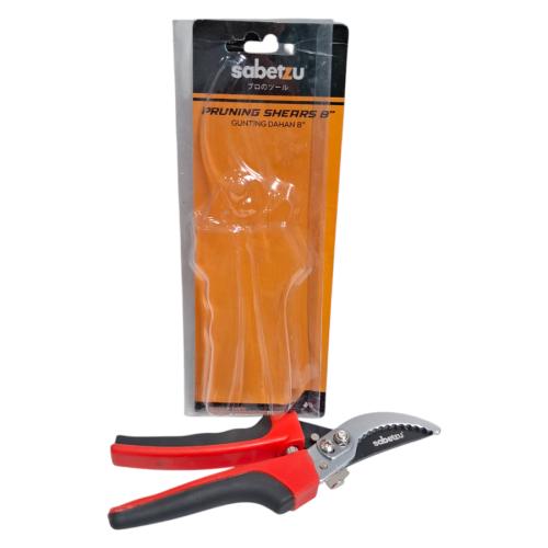 8 IN / SABETZU Gunting Dahan Bengkok Ranting Tanaman Pruning Shears Gagang Karet