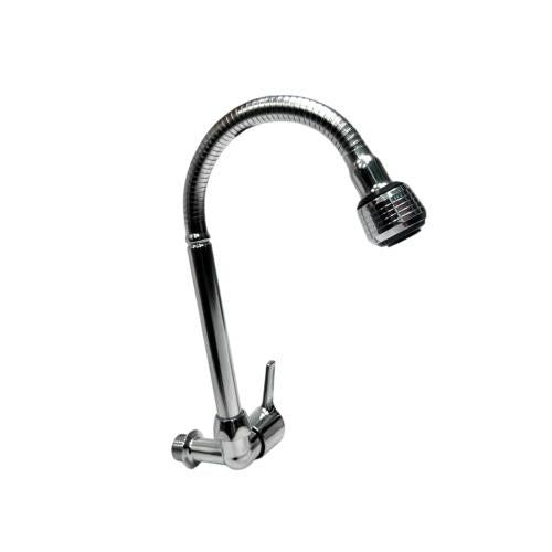 1/2 IN / BANO 560  Kran Angsa Fleksibel Sink BCP Tembok Stainless