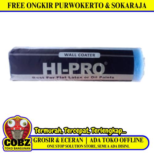 9 IN / HI-PRO Refill Isi Kuas Busa Roll Cat Tembok Kayu Besi Besar