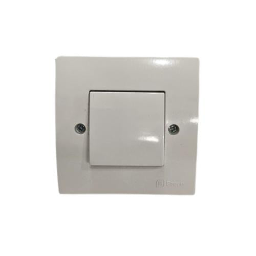 BROCO NG NEURAY Saklar Tunggal Single Engkel 1 Gang Tanam IB Inbow Putih