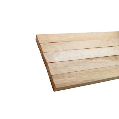 1 CM X 2 CM X 2 M / NM List Kayu Polos Cermin Pigura Pintu Batang