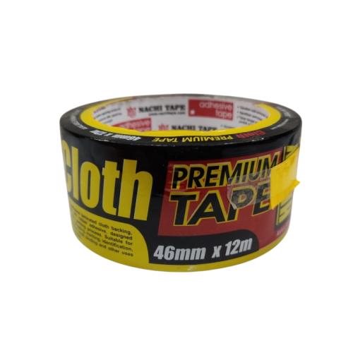 46 MM / NACHI Isolasi Selotip Lakban Stationary Tape Hitam