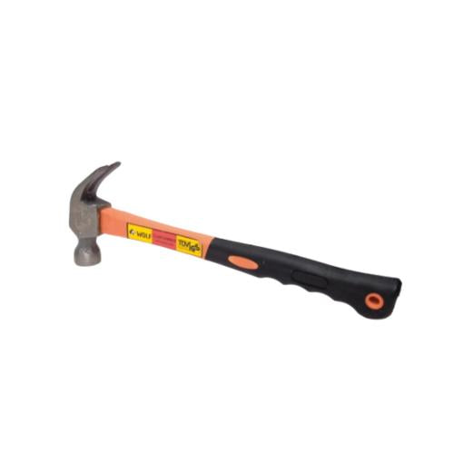 8 OZ / WOLF Palu Martil Kambing Tanduk Congkel Paku Gagang Karet