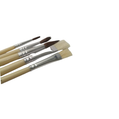 2 MM - 12 MM / JOYKO BR16 Kuas Lukis Tembok Kayu Besi Air Acyrlic Paint Brush Set