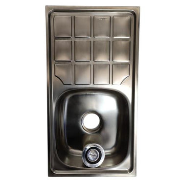 75 CM X 40 CM / GRANICATIPE Bak Cuci Piring Washbak 1 Lubang + Acc Set