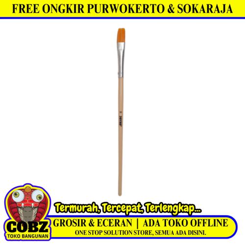 10 MM / JOYKO BR-8 Kuas Lukis Tembok Kayu Besi Air Acyrlic Paint Brush