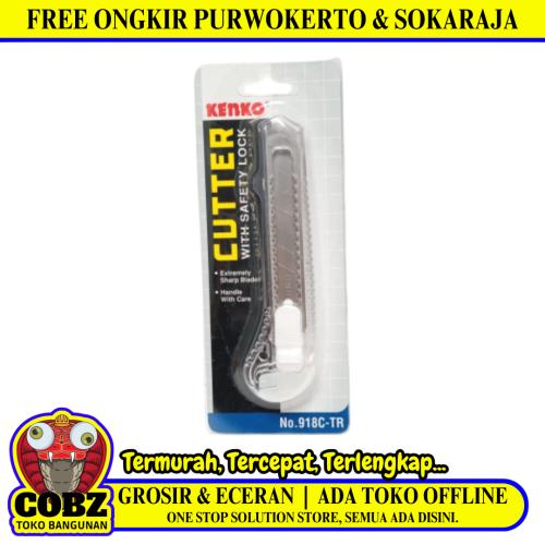 JOYKO 918 C-TR Pisau Cutter Pemotong Kertas Utility Heavy Duty Blade Besar