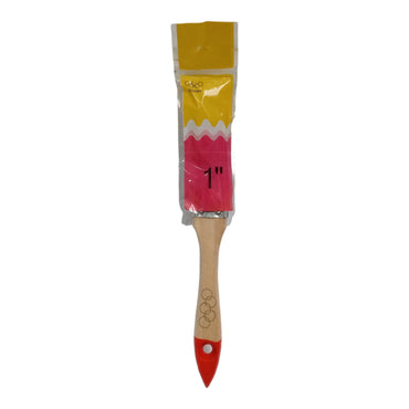 1 IN / OLYMPIC Kuas Cat Tembok Kayu Besi Air Acyrlic Paint Brush