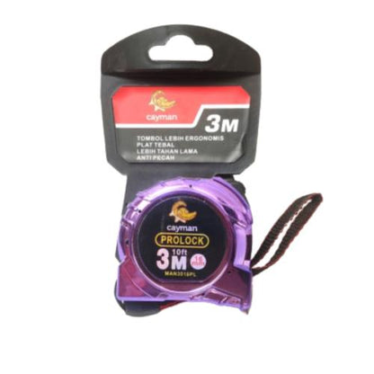 3 M / CAYMAN Meteran Alat Ukur Tukang Bangunan Measuring Tape