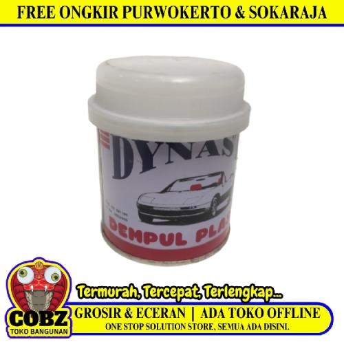1/4 KG / DYNASTI Dempul Tambal Lubang Plastik Kayu Besi Mobil Kaleng