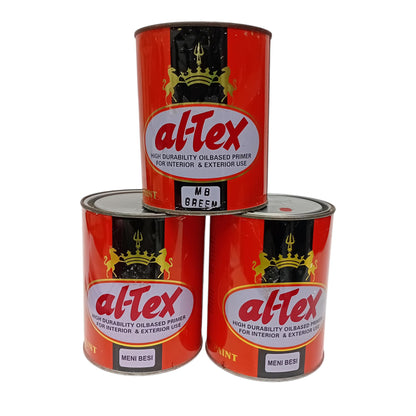 1 KG / ALTEX Cat Dasar Meni Besi Anti Karat Sealer Primer Paint Kaleng