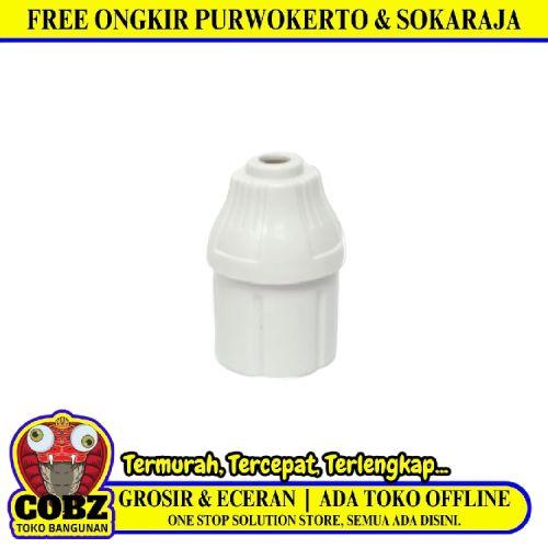 MATSUI Fitting Lampu Gantung Taman Outdoor Jalan Putih