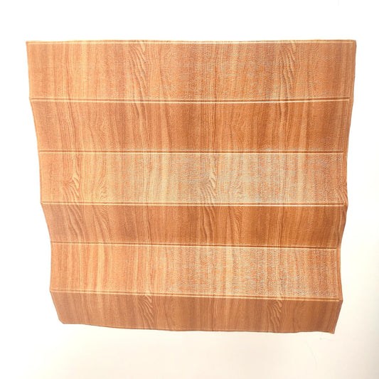 3.5 MM x 70 CM x 70 CM / COBZ SMBY4 Wallpaper Foam Sticker Kayu Coklat Tua Lembar