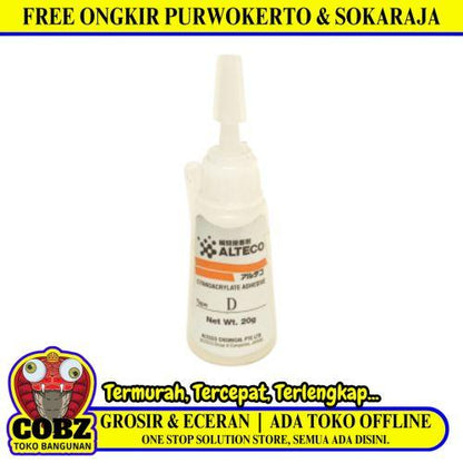 20 GR / ALTECO Lem Korea Alteco Instant Power Glue Serbaguna Botol