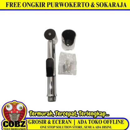 1/2 IN / HOMENEEDS 02 Kepala Jet Shower Cebok Plastik PVC