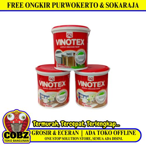 4 KG / VINOTEX SPECIAL Cat Tembok Beton Plafon Wall Paint Galon