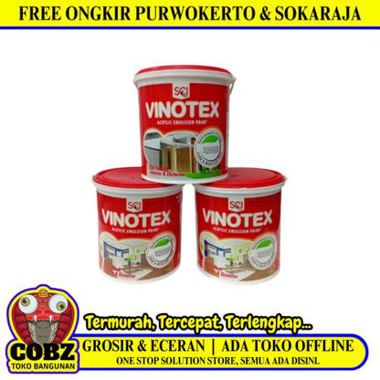 4 KG / VINOTEX SPECIAL Cat Tembok Beton Plafon Wall Paint Galon