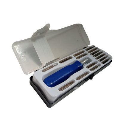 JACKLY Obeng Reparasi Jam HP Komputer Kacamata 15 Pcs Set