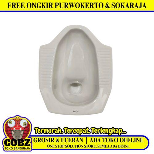 49 CM x 39 CM x 21 CM / TOTO Kloset Jongkok Toilet Putih Keramik