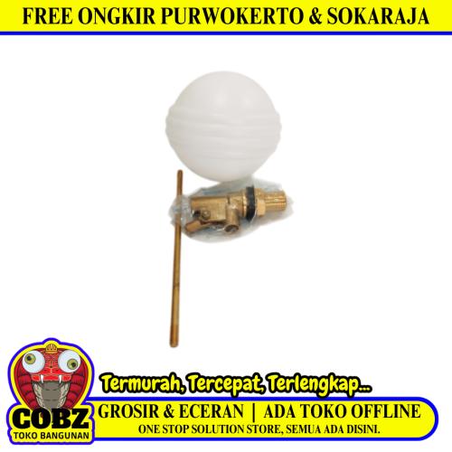 1/2 IN / ONDA Floating Valve Pelampung Bola Air Torrent Bahan Set