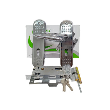 WANLY CP Handle Door Lock Tarikan Handle Kunci Pintu Tanggung Set