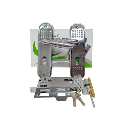 WANLY CP Handle Door Lock Tarikan Handle Kunci Pintu Tanggung Set