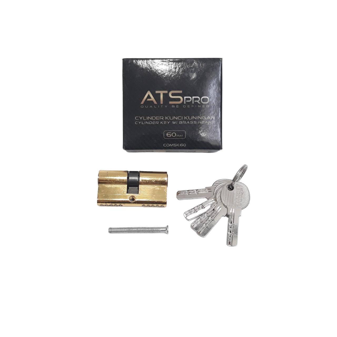 ATS PRO GP Silinder Anak Kunci Pintu Cylinder Lock Besar + 5 Kunci Set