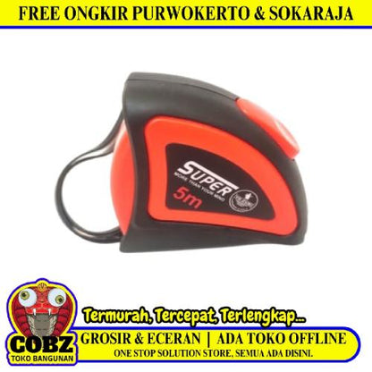 5 M / YOZURI Meteran Alat Ukur Tukang Bangunan Measuring Tape
