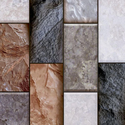 25 CM x 50 CM / UNO Prato Keramik Dinding Timbul Matt Beige Dus