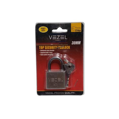 30 MM / VEZEL Gembok Pintu Pagar Padlock Anti Maling Leher Pendek