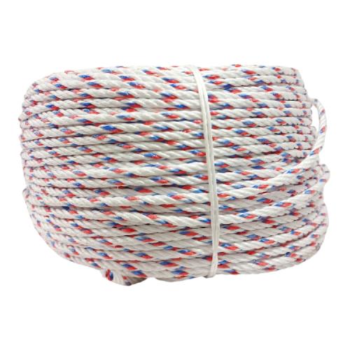 4 MM / TM Tali Tambang Ikat Nylon Plastik PVC Putih KG