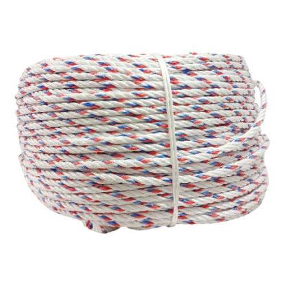 4 MM / TM Tali Tambang Ikat Nylon Plastik PVC Putih KG