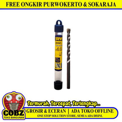 6 MM / IRWIN GRANITE Masonry Drill Bits Mata Bor Beton Tembok Dinding