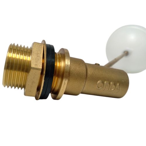 1 IN / ONDA F28 Floating Valve Pelampung Bola Air Torrent Kuningan Set