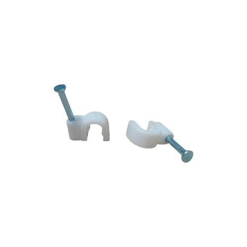 6 MM / HOK Klem Kabel Penjepit Penyangga Paku Beton Bungkus