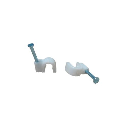 6 MM / HOK Klem Kabel Penjepit Penyangga Paku Beton Bungkus