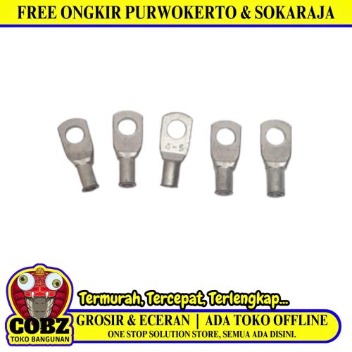 4 MM x M5 / TM SC 4 - 5 Skun Fort Cable Lug Terminal Sambungan Kabel