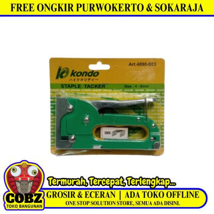 4 MM - 8 MM / KONDO 4090-003 Guntacker Stapler Staples Hekter Tembak