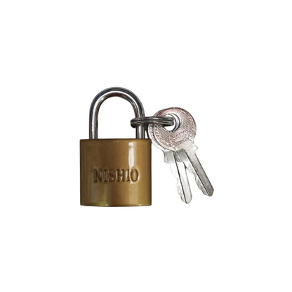 20 MM / NISHIO Gembok Pintu Pagar Padlock Anti Maling Leher Pendek