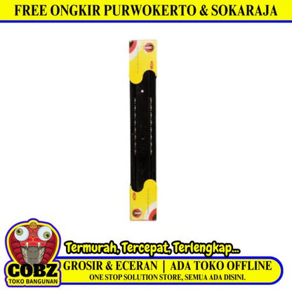 30 CM / COBRA Rel Laci Ball Bearing Full Extension 2 Track Hitam Set