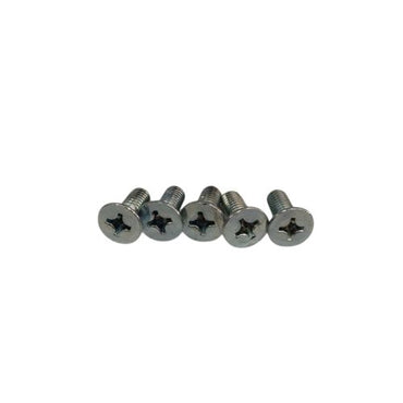 M 6 x 15 MM / TM Baut JF Kepala Rata Plus Putih Biji