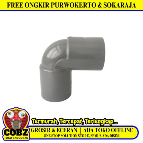1 1/4 INCH / RUCIKA AW Elbow Knee Keni L Sambungan Fitting Pipa PVC