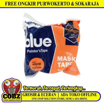48 MM / BERRY Isolasi Selotip Lakban Kertas Masking Tape Pcs