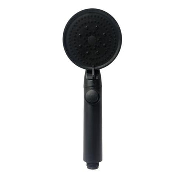 1/2 IN / COBZ 03 Kepala Shower Tangan Kamar Mandi Hitam PVC